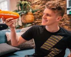 He earned Nickelodeon kids choice awards under the category of the best content creator in March 2019.